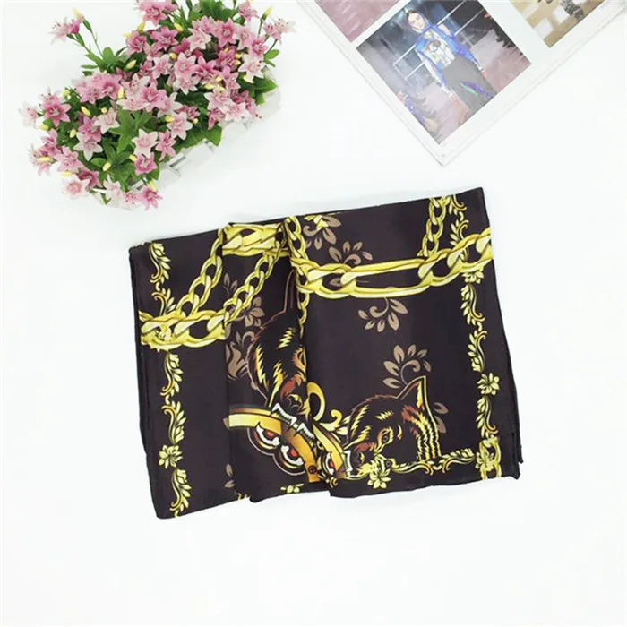 
Wholesale high quality cheap price small MOQ custom digital printing silk cashmere scarf 