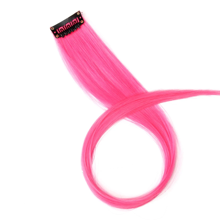 AliLeader Synthetic Colored Hair Extension With Clips