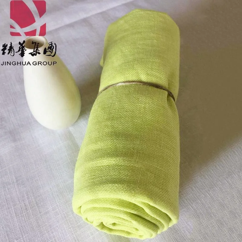 
wholesale 100% pure ramie Twill fabric 8X8 45x40 with slub 