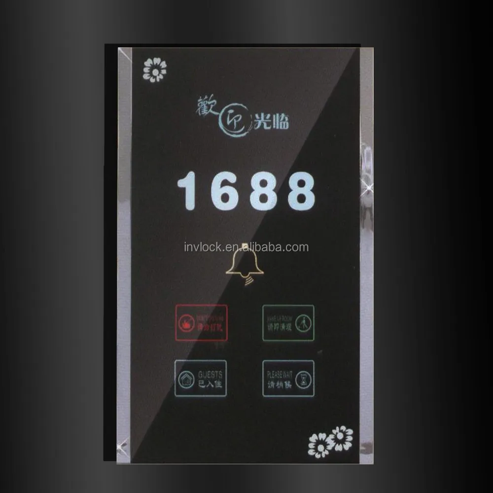 luxury door plate for hotel