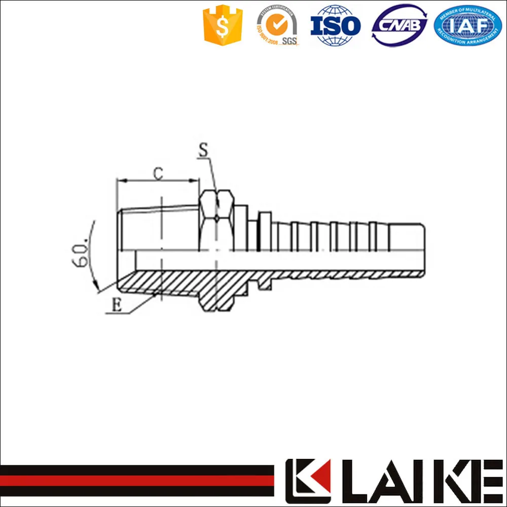 (NPT MALE)hydraulic fitting 15611