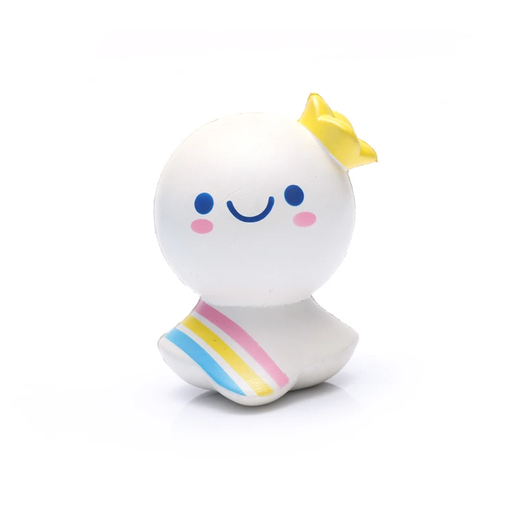 Custom color size shape squishy scented squishy penguin kawaii toys