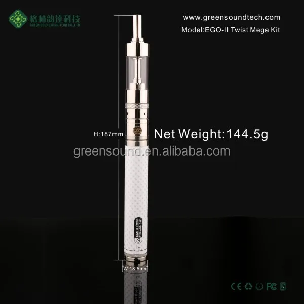 
E cigarette Manufacturers USA EGoII Variable Voltage Twist Mega Brands Manufacturers USA E cigarette Best Cigarette 