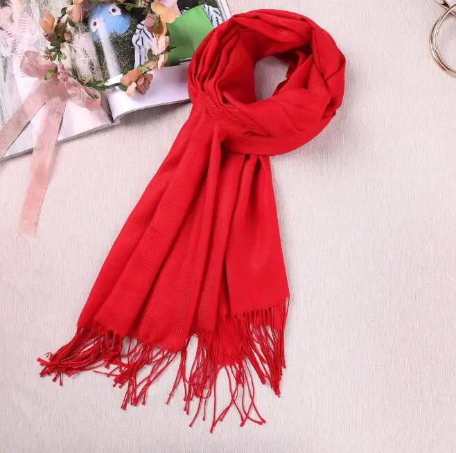 
Wholesale blanket black pashmina scarves custom logo women winter scarf white cashmere factory fashion scarfs for acrylic 