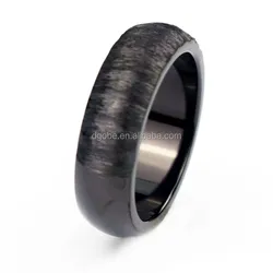 OBE  top quality factory  wholesale black cool stainless Steel ring for men