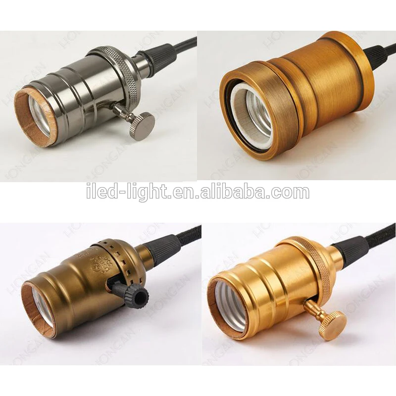 Loft vintage magic beans light ceramic E27 lamp holder parts lighting loft pendant light lamp parts and accessories