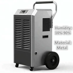 New design 90L 138L R410a Big wheels industrial dehumidifier