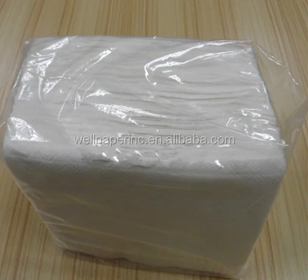 Interfold Dispenser Napkins, 1-Ply, Bag-Pack, 13x8 1/2,White (Case of 6,000)