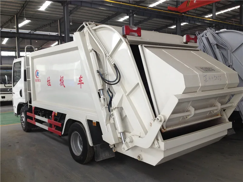 
small waste collection truck light garbage compactor refuse disposal vehicle 