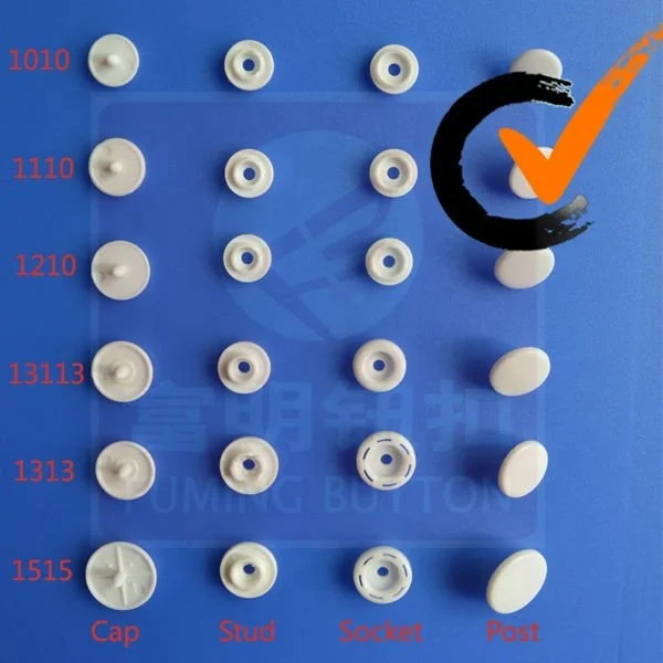 POM resin button for shirt  plastic button snap