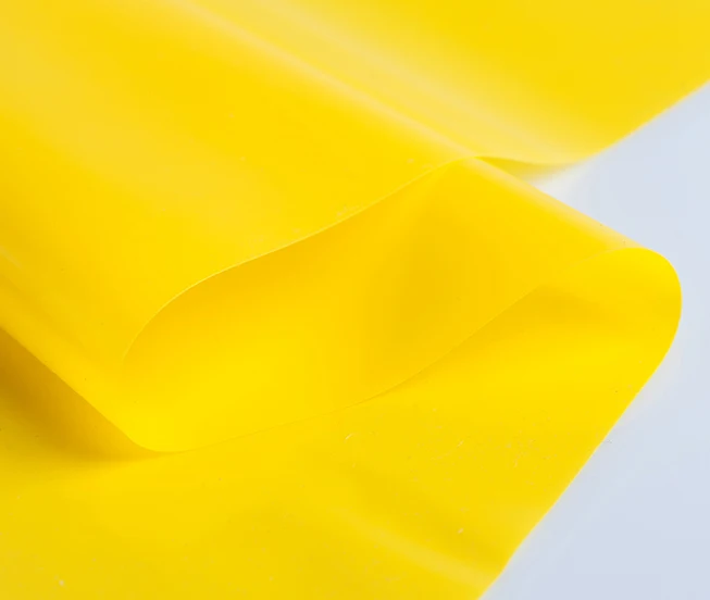 low remnants of solvent low levels of heavy metals pvc bright-color film for water bed