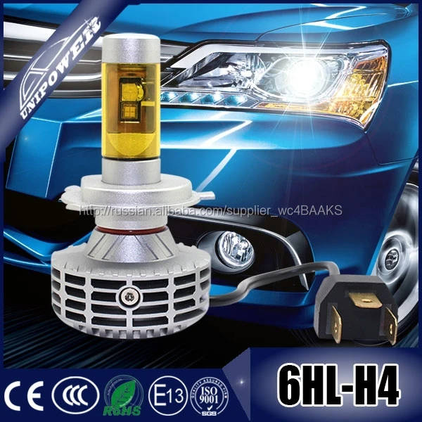 Новые 6хl DC12-24V 3000LM / лампа накаливания 3 К / 4.3 К / 6.5 К / 8 К / 10 К USCREE + филипп h4 автомобиля из светодиодов фары