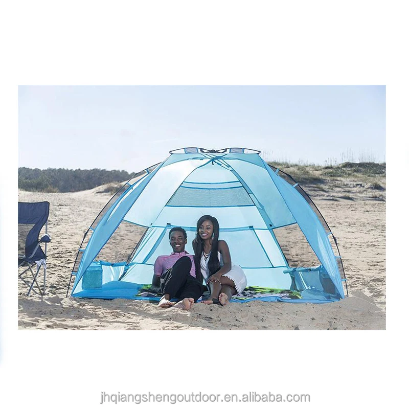 Hot Selling Premium Extra Large Pop Up Beach Tent UPF 50+ Popular Beach Tent Sunshade