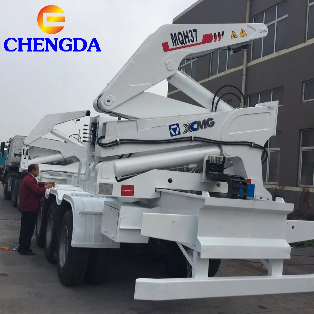 Tri-axle side lifter container side loader trailer for 20 ft 40ft container