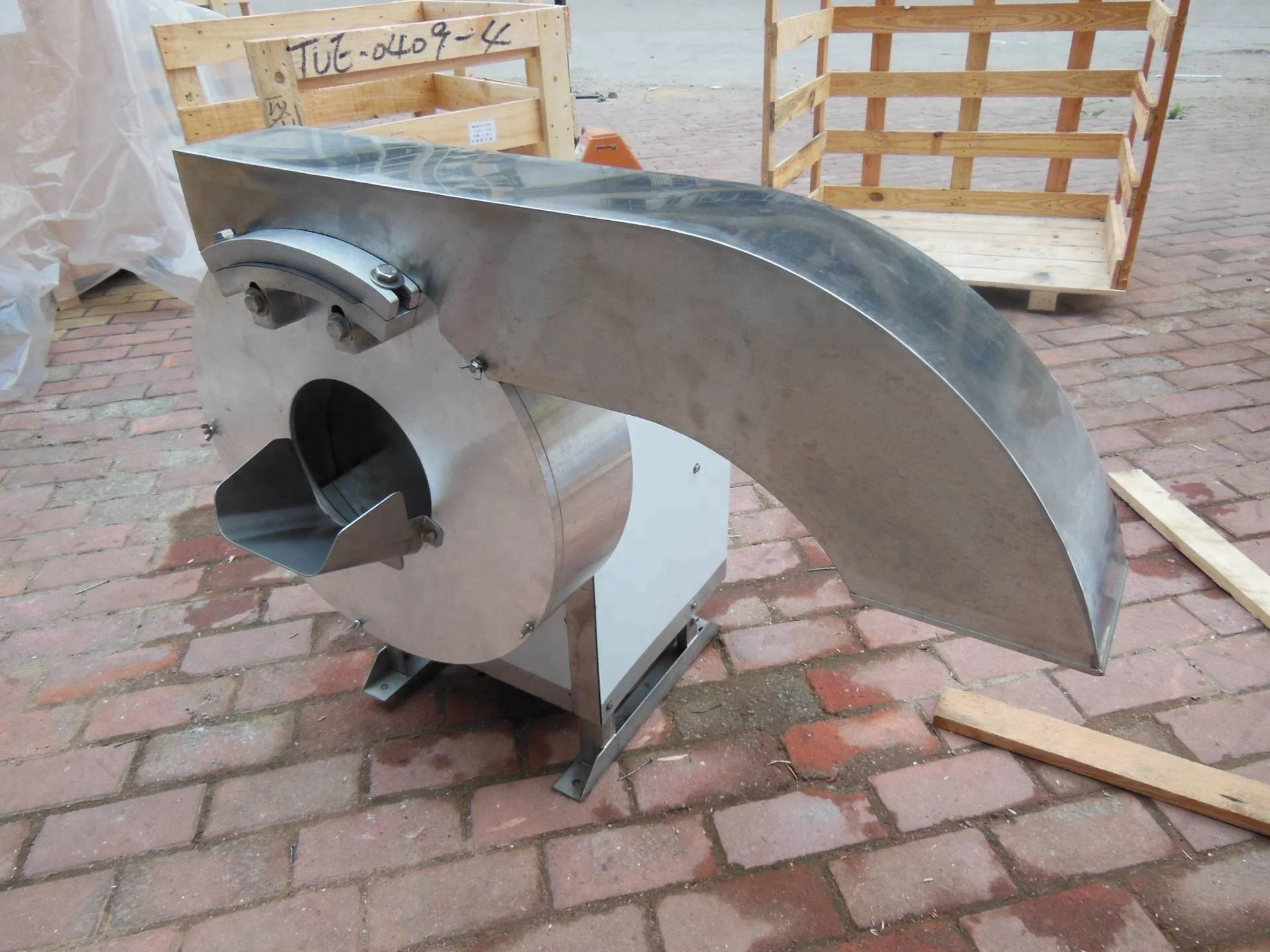 Industrial small electric potato french fries finger chips cutting machine