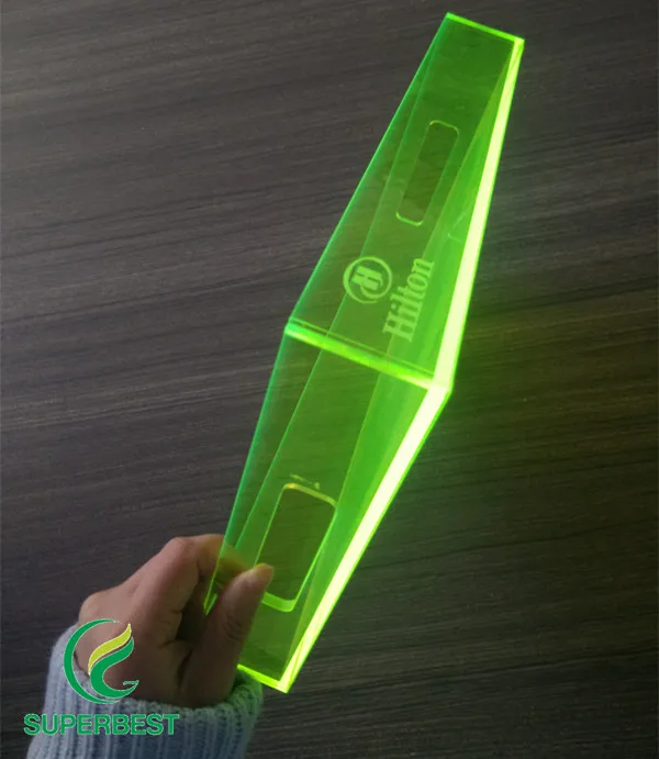 Customize acrylic material wine glass holder tray