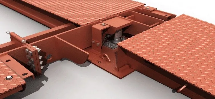 High Quality new design 3x18m 80t portable truck scale