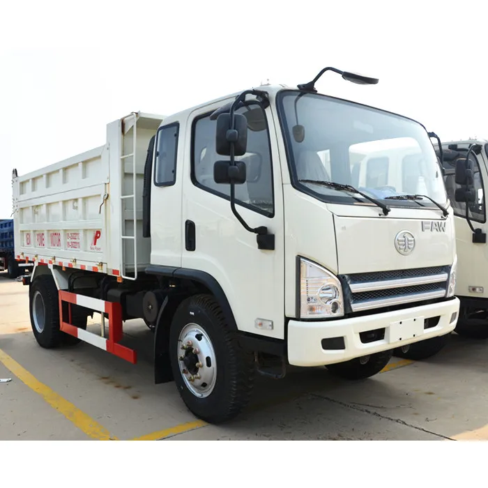 FAW 4x2 5 Ton Mini 6 Tires Tipper Dump Truck For Sale in Kenya