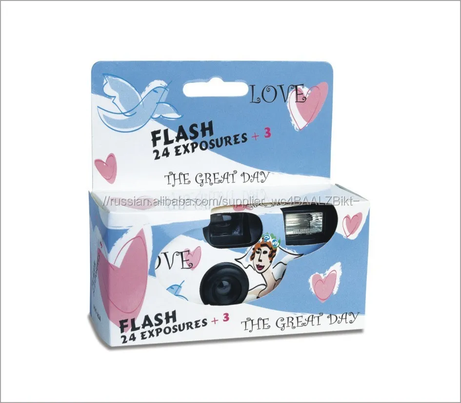 Свадьба/Праздник/Партии Camera-35MM Оптовая Одноразовые Фотоаппараты с Fuji 200ASA фильм и встроенный D & G Батареи