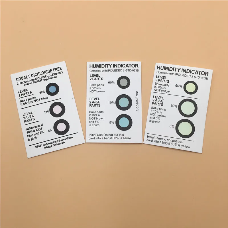 Цвет изменился чувствительной кобальта бесплатно карты индикатор влажности