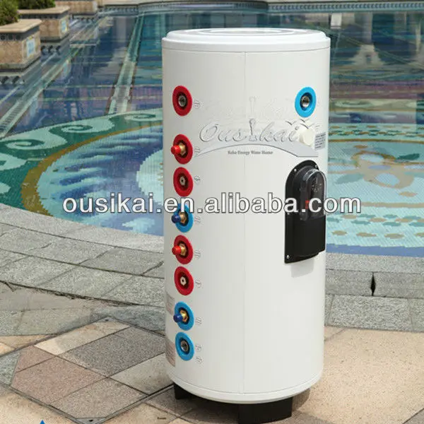 Pressurized solar hot water tank