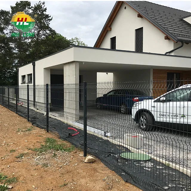 4 bending triangular welded mesh panel fence