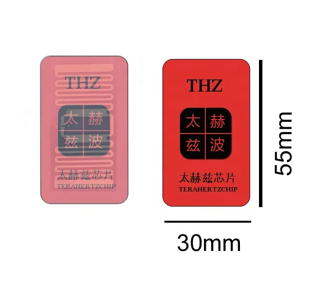 Terahertz waves chip THZ composite far infrared negative ion energy release accelerates the microcirculation of human body