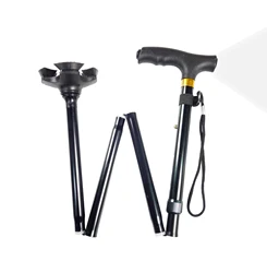 Складная и портативная светодиодная трость