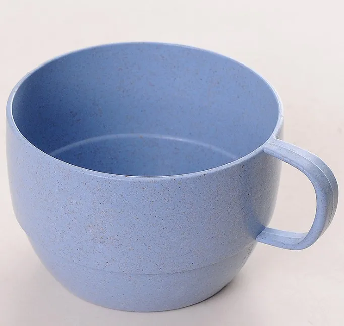Shenzhen factory cheap sale eco- friendly wheat biodegradable plastic cup