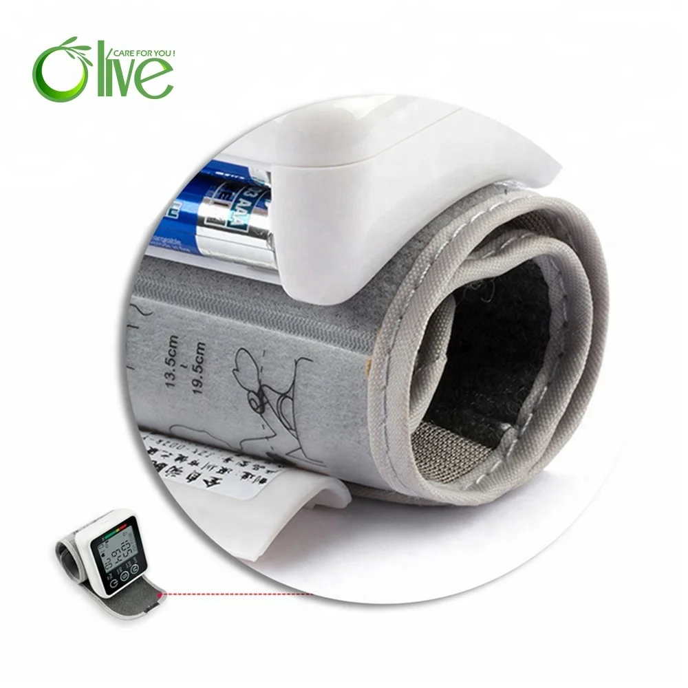 Электрический измеритель артериального давления с ЖК-дисплеем, оптовая продажа, наручные часы, монитор артериального давления для дома