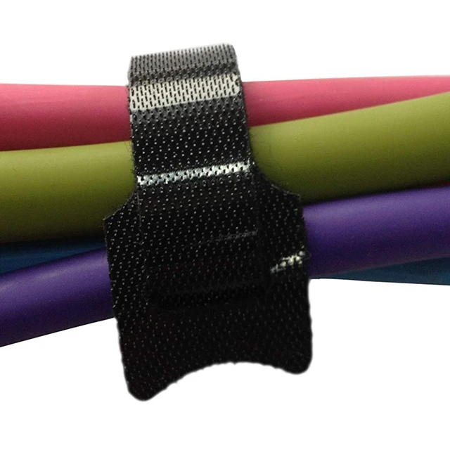 Reusable Double Sided Nylon Hook and Loop Tape Fastener  Cable Ties Strap