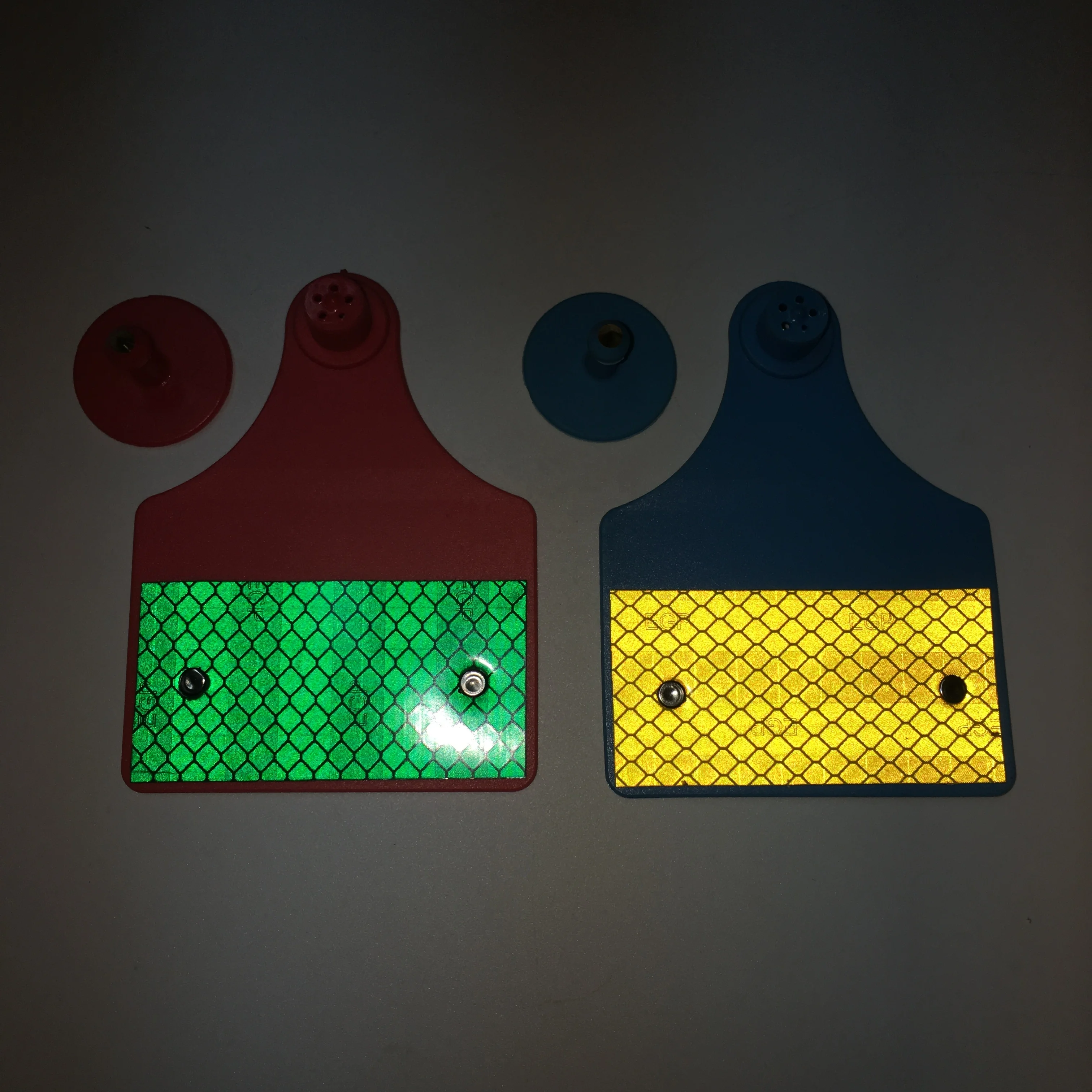 cattle ear tag animal  reflective tag  animal tag