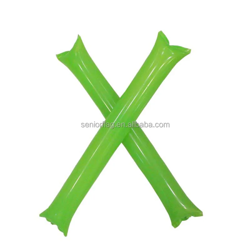 
2018 World Cup Russia Offical hand holiday ornaments PE Inflatable Cheering stick ballons 