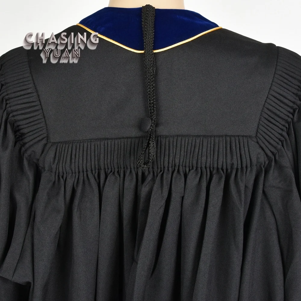 
Customized Doctorate PhD Graduation Gown Cap and Hood 
