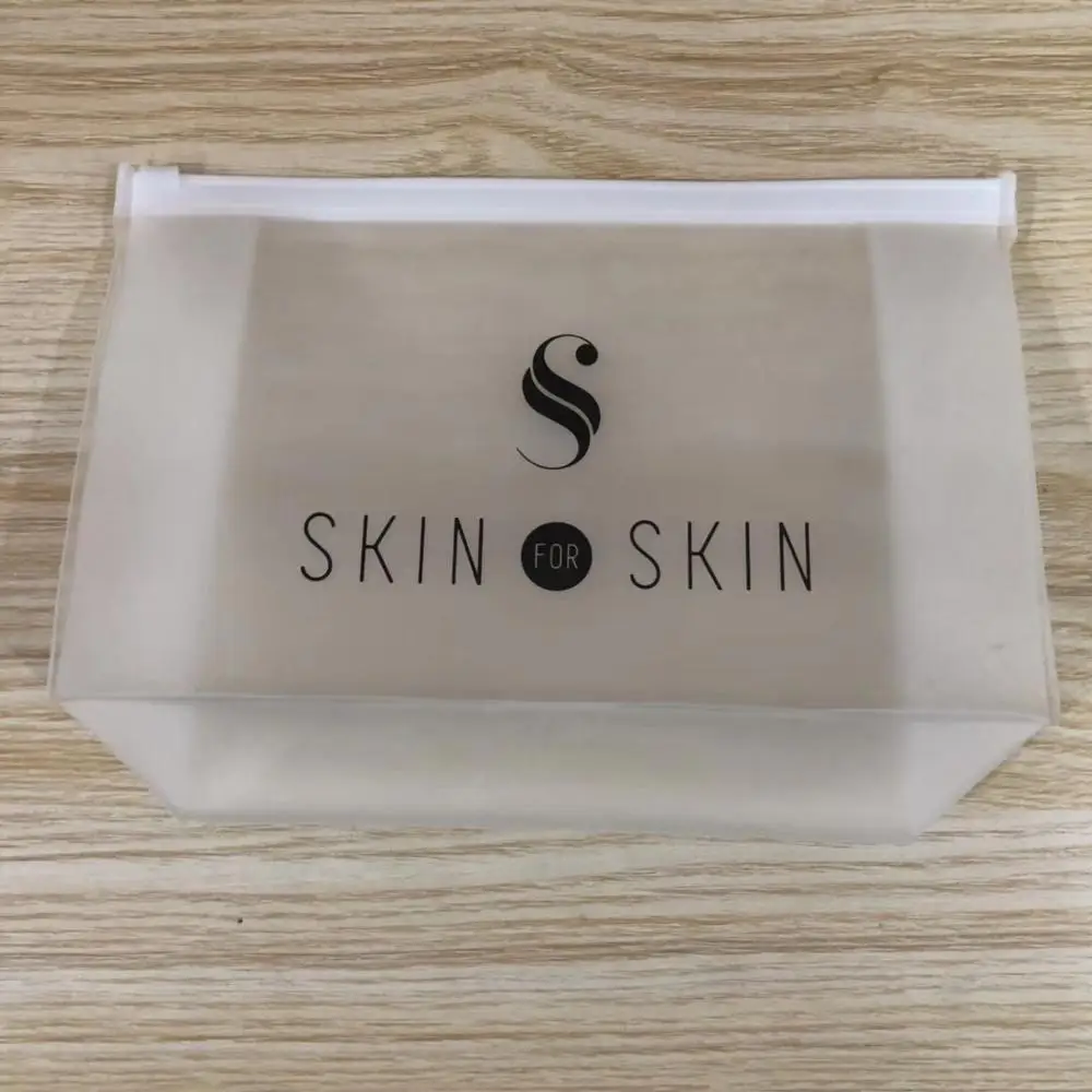 A4 Size Clear frosted EVA zip lock plastic bag