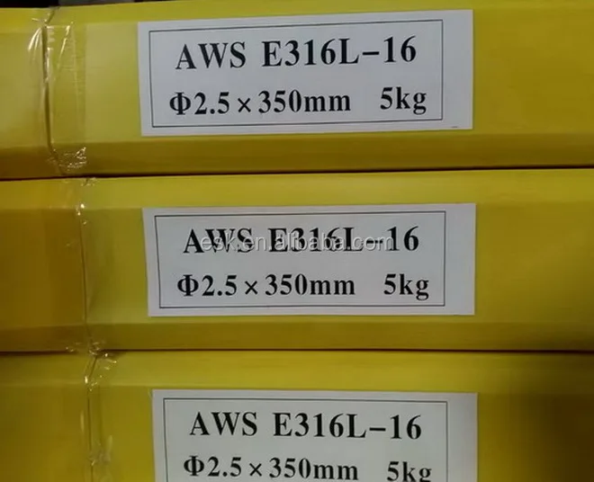 Inox 2.5mmx350mm AWS E316L-16 Welding Rod stainless Steel  Minimum Order of 1kg