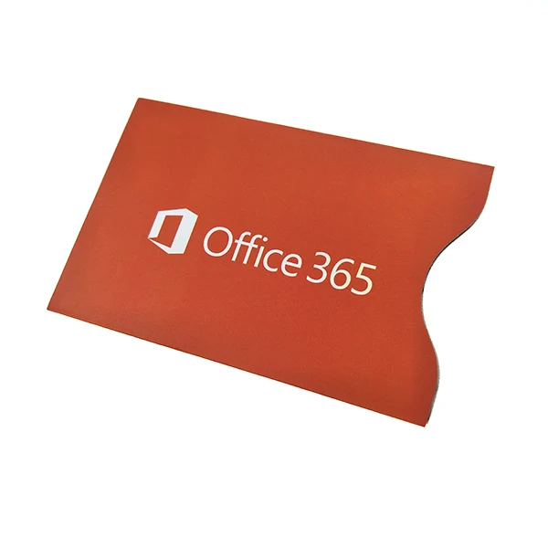 Custom Paper Credit Card Holder RFID Blocking Plastic Credit Card Sleeves For Wallets