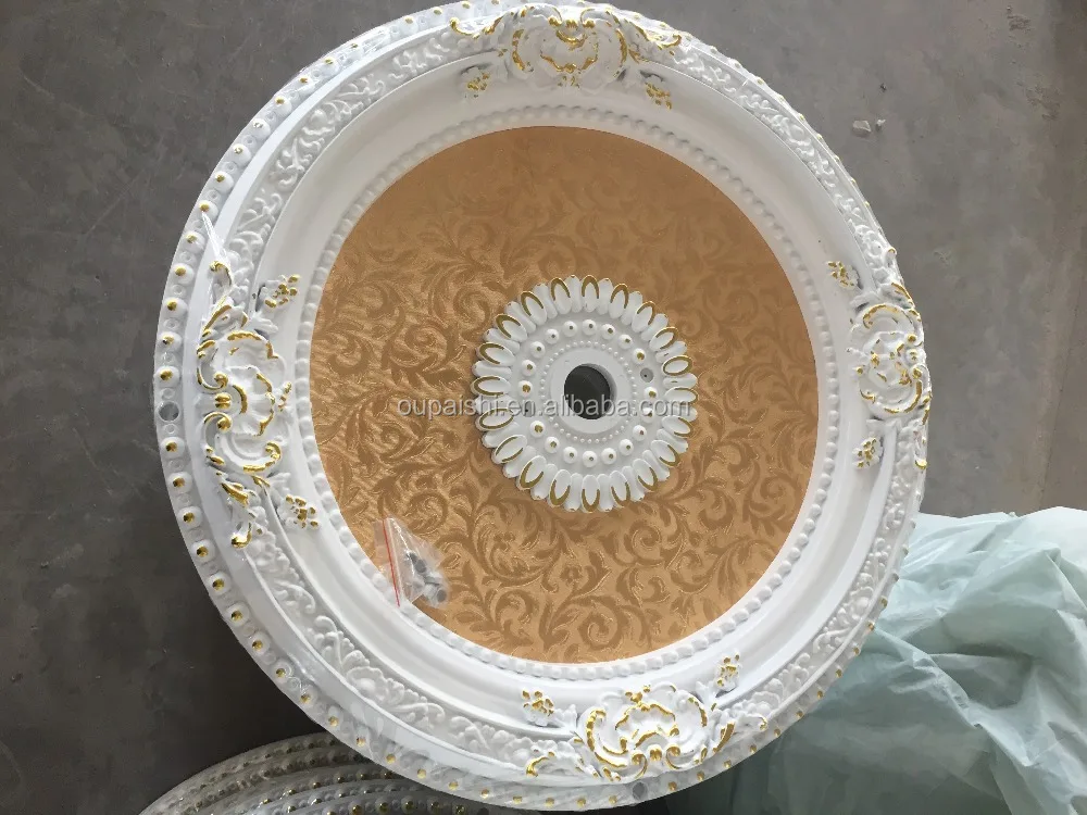 round designs PS plastic artistic ceiling