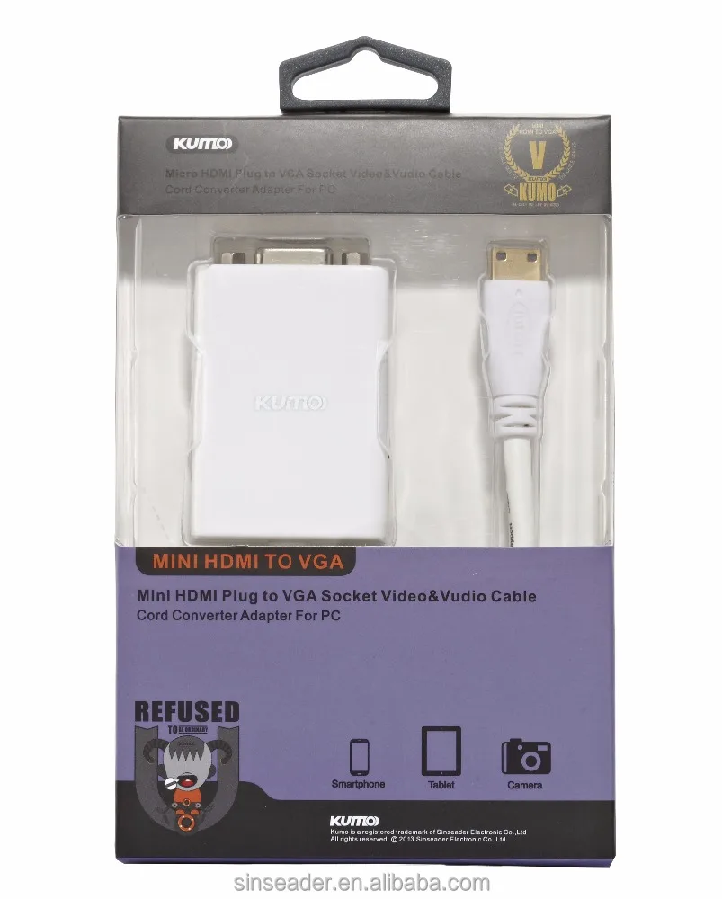 Displayport to VGA or HDMI female adapter cable 1080P 4K@30Hz 4K@60Hz DP