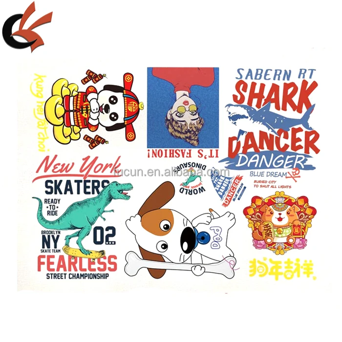  48*64 см/лист мультяшный пластизол теплопередача