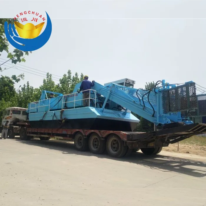 
Fully Automatic Easy Operation Collecting the floating trash aquatic weed River cleaning machine/boat/ship 
