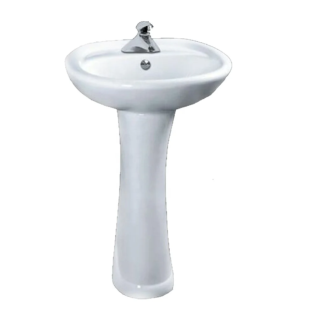 6048 Economical sanitary ware pedestal wash basin