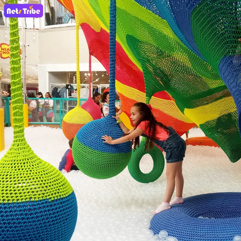 NetTribe Rope net Entertainment playground children amusement equipment for funny