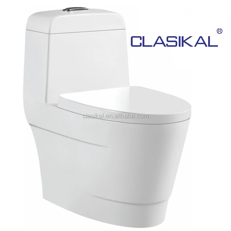 New Design Siphonic s Trap One Piece Saving Water Women Wc Toilet