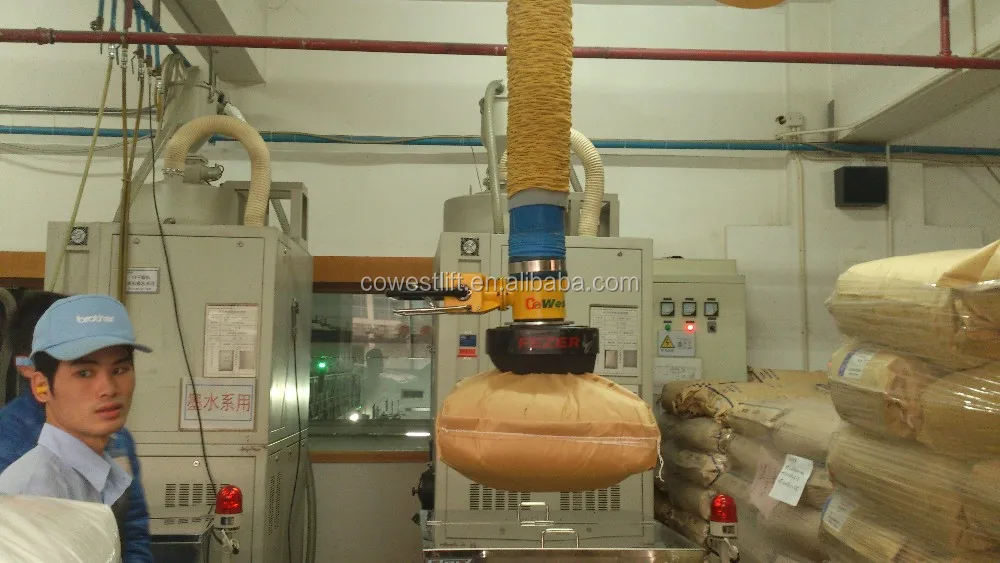 vacuum lifter for sacks, bags