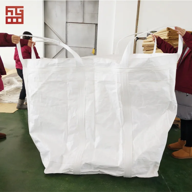 Bulk liner bag in 20ft container big bag 2500 kg jumbo bag for construction waste