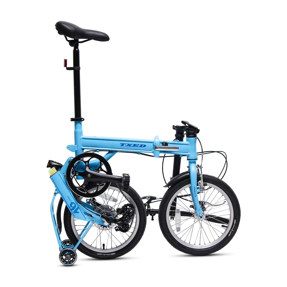 Alloy High Quality 16 Inch Folding Bike Easy Carry Fold Cycle