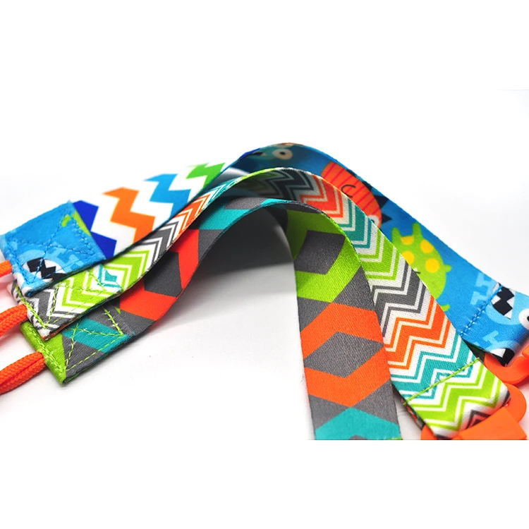 Colorful baby metal feeding pacifer holder clip