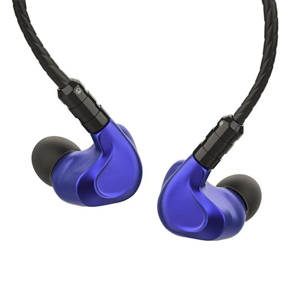 BGVP DMG 2DD+4BA Hybrid Drivers Metal High Fidelity Monitor  In-Ear Earphone