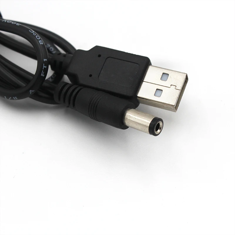 China OEM 12v 5525 Powered USB to Male DC Copper Standard Cable